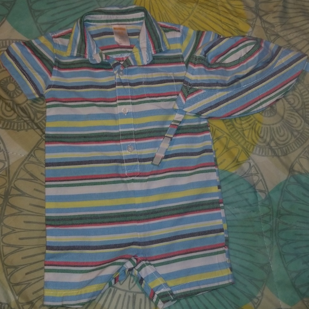 Gymboree romper & matching hat